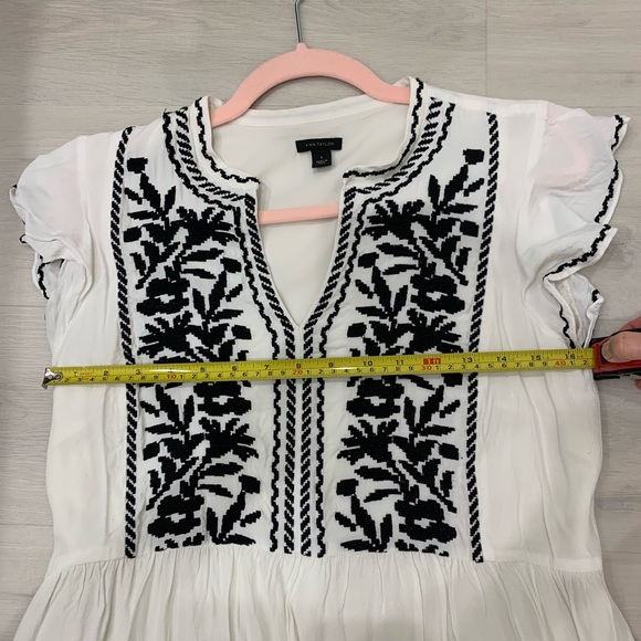 Ann Taylor Embroidered Dress - Picture 5 of 7